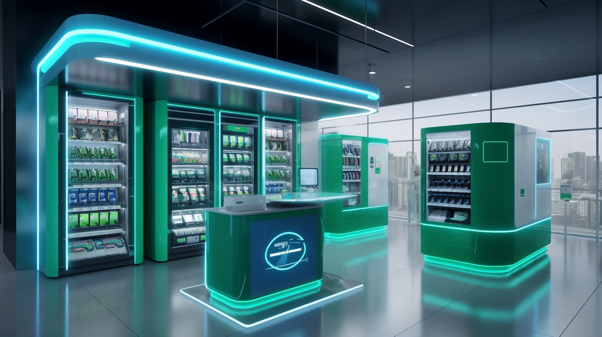 无人售货机“专注之战”